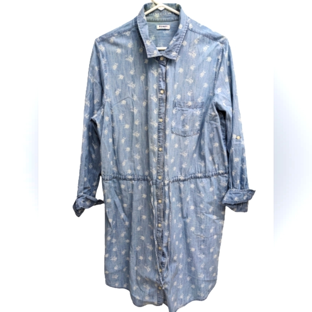 Old Navy Blue Long Sleeve Dress